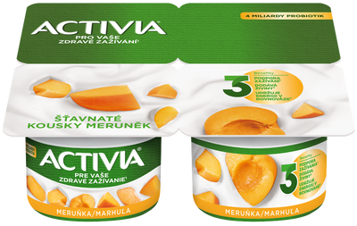 Activia Probiotický jogurt meruňka 4x120g