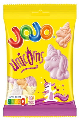 Jojo Jednorožci želé bonbóny s ovocnými příchutěmi