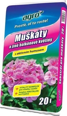 Agro Substrát pro pelargonie
