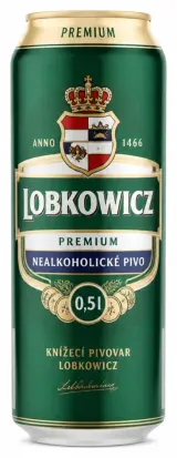 LOBKOWICZ PREMIUM Nealkoholické pivo