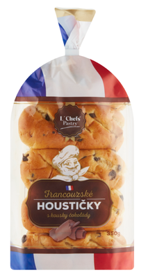 L´Chefs Pastry Francouzské houstičky s kousky čokolády