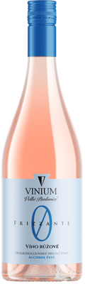 Vinium Frizzante růžové, nealkoholické