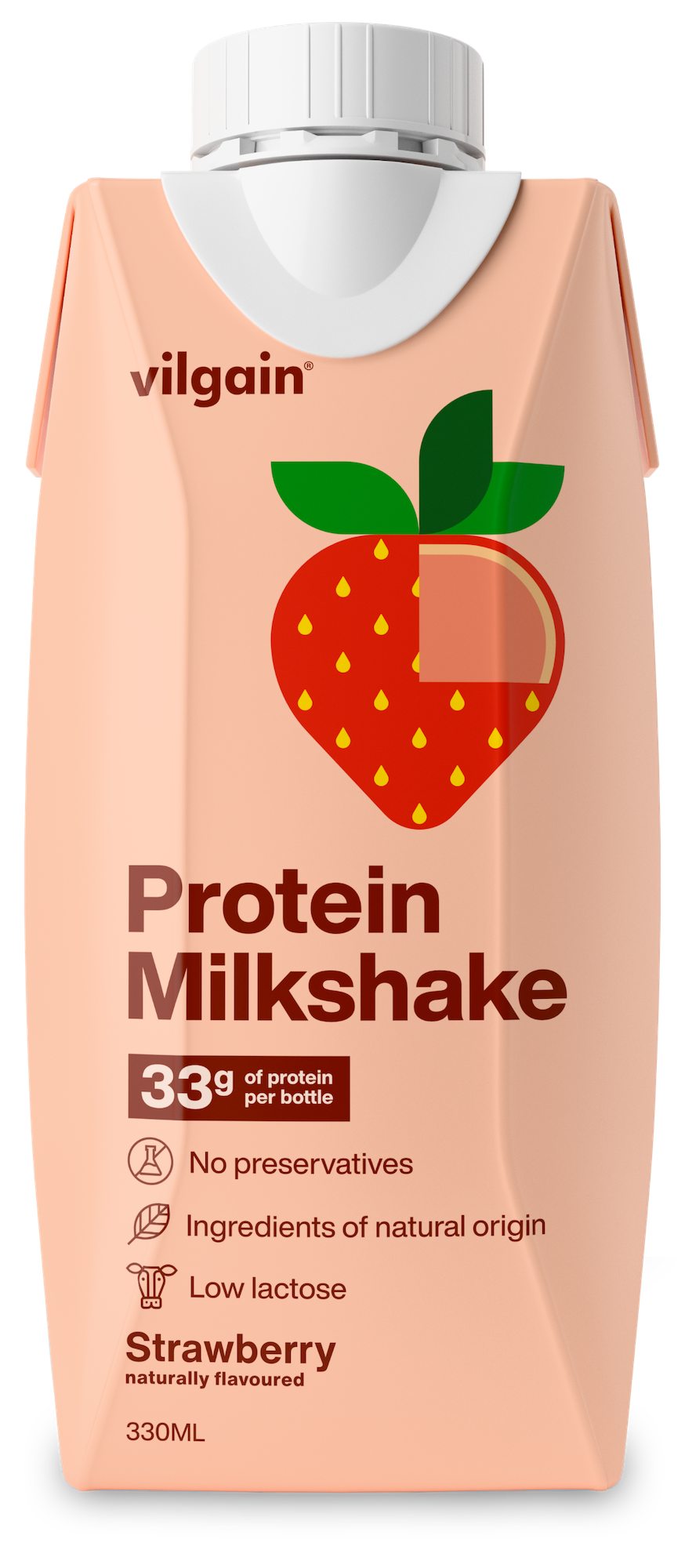 Vilgain Protein Milkshake jahoda