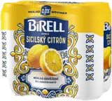 Birell 0.0 Sicilský citrón nealkoholické pivo 6×0,5 l plech
