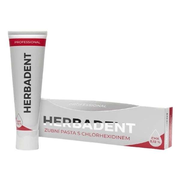 HERBADENT PROFESSIONAL zubní pasta s CHX 0.12% 40g