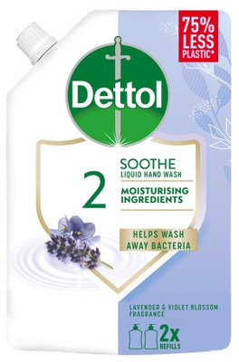 Dettol Tekuté mýdlo Náhradní náplň Uklidňující levandule 500 ml