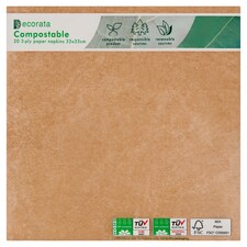 Decorata Ubrousky 3-vrstvé 33 x 33 cm 20 ks