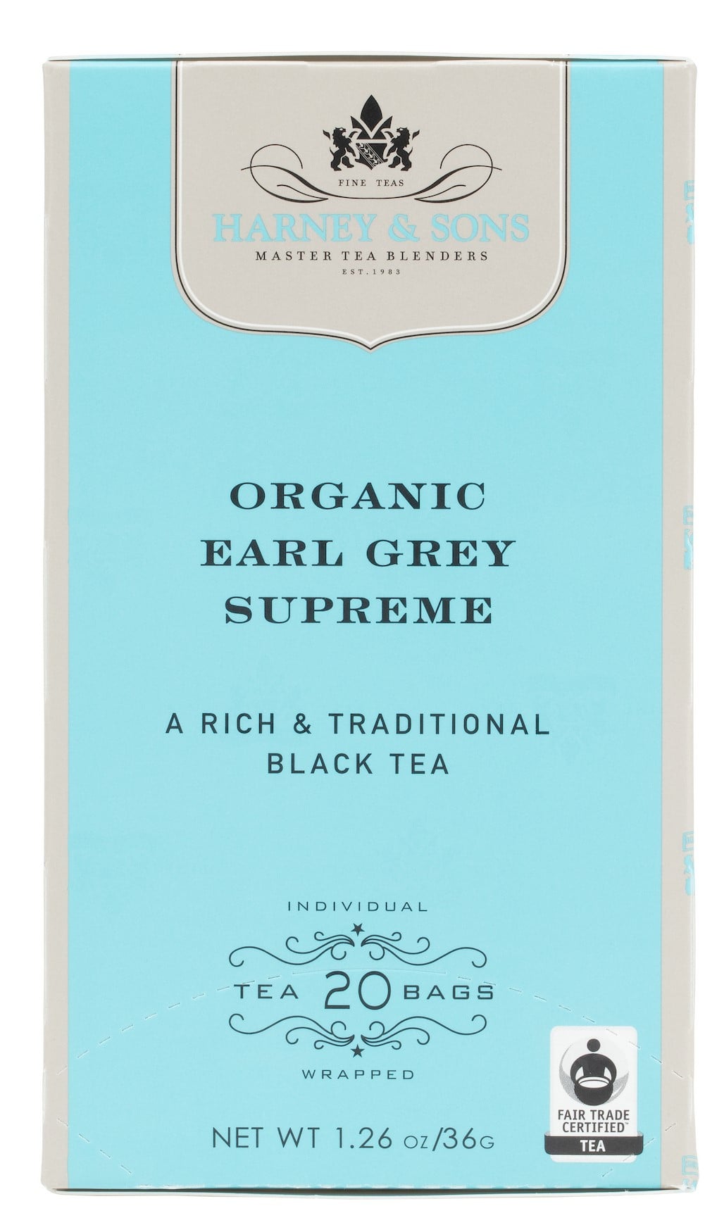 Harney & Sons BIO Earl Grey Supreme černý čaj
