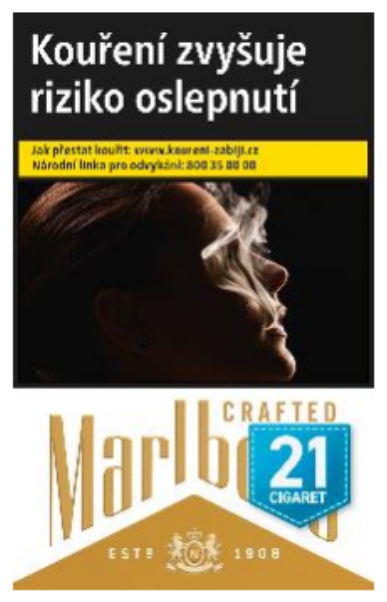Marlboro Crafted (GOLD) KS BOX 21