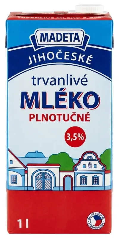 Jihočeské trvanlivé mléko 3,5%