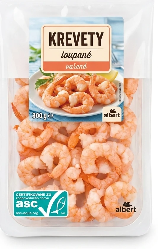 Krevety loupané