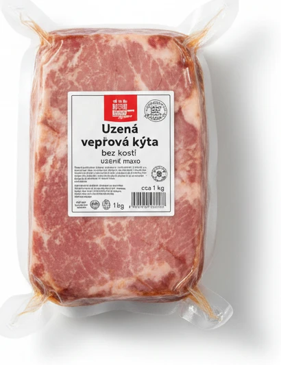 Uzená vepřová kýta bez kosti uzené maso