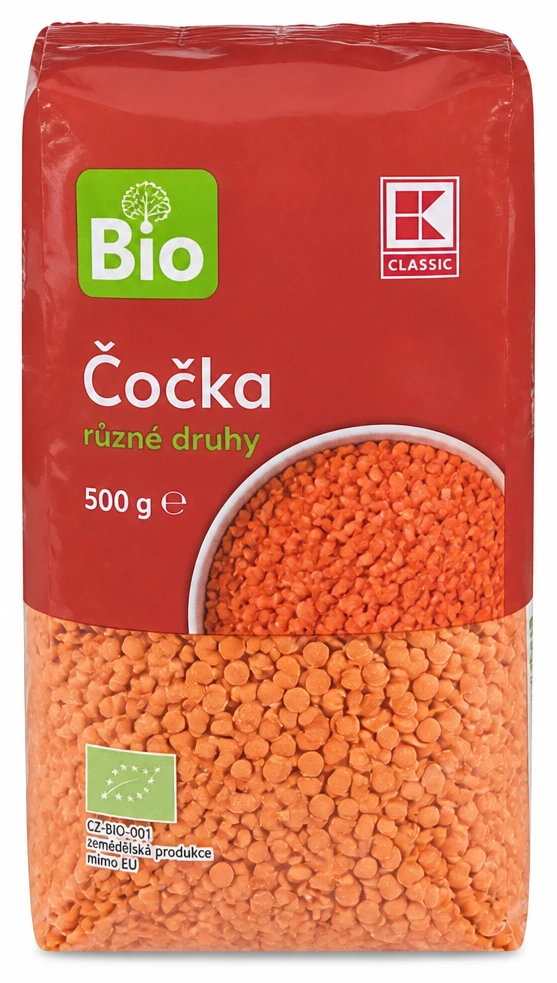 Čočka různé druhy