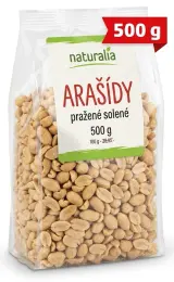Arašídy Naturalia pražené solené