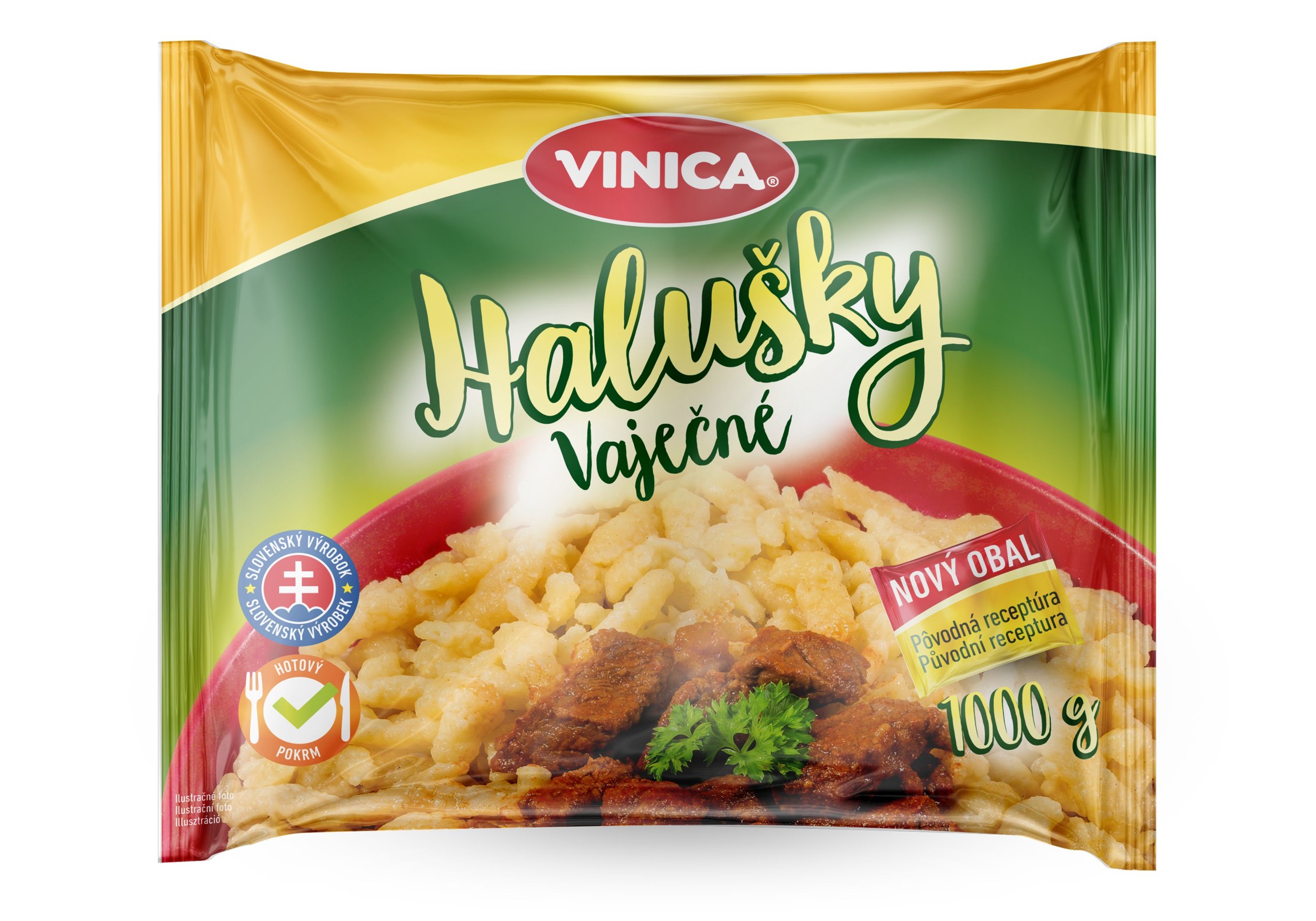 Vinica Halušky vaječné 1kg mražené
