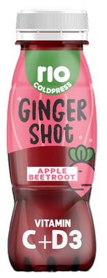 Rio Cold Press Ginger Shot jablko - červená řepa