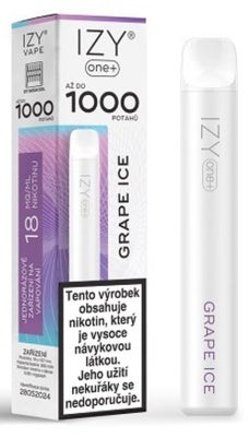 IZY VAPE ONE+ Grape Ice 18mg