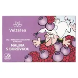 VeltaTea Čaj z Pařezové chaloupky s příchutí malina s borůvkou 20 x 2g (40g)