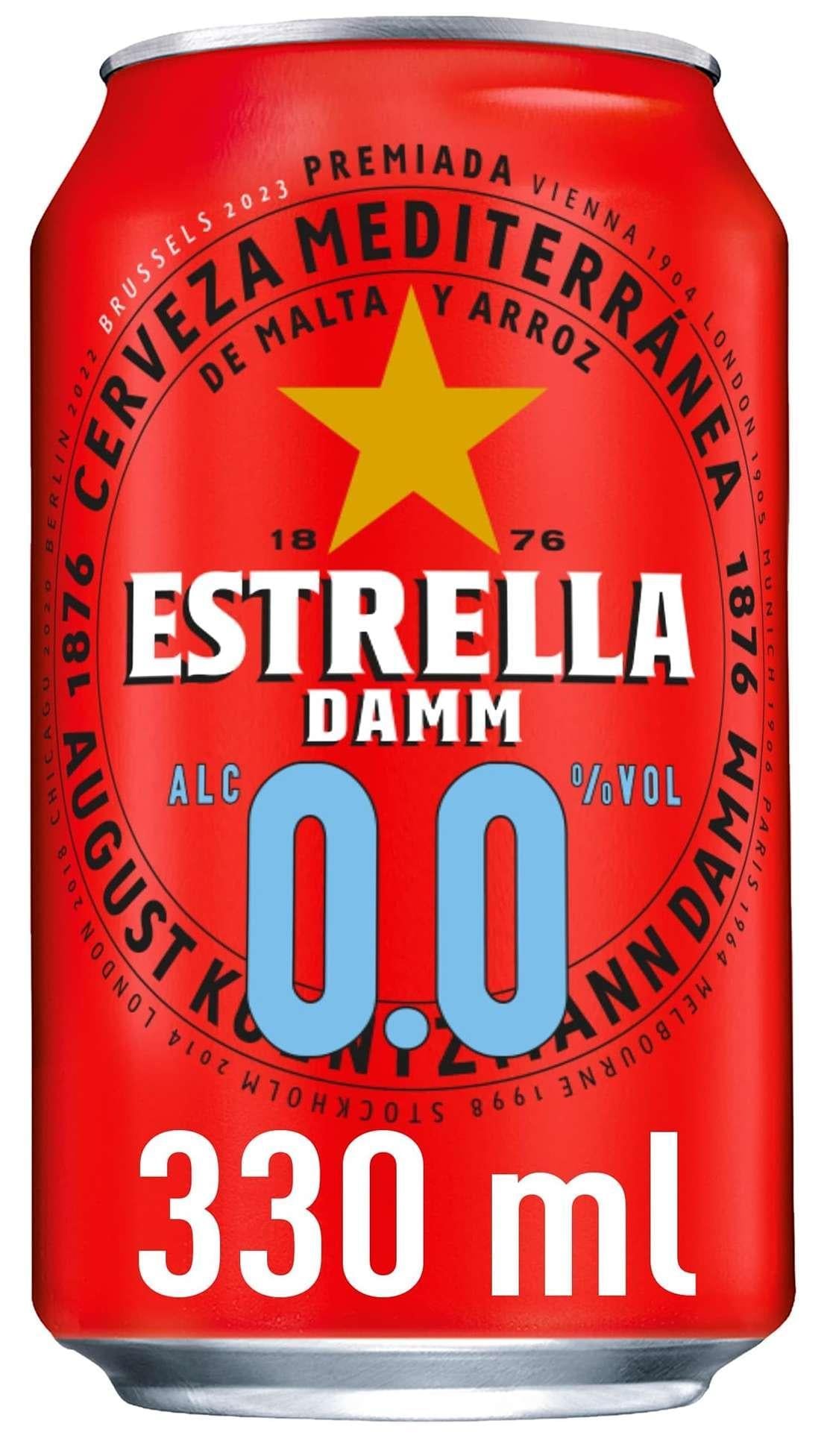 Damm Estrella 0.0 plech