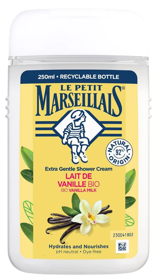 Le Petit Marseillais Krémový sprchový gel vanilkové mléko