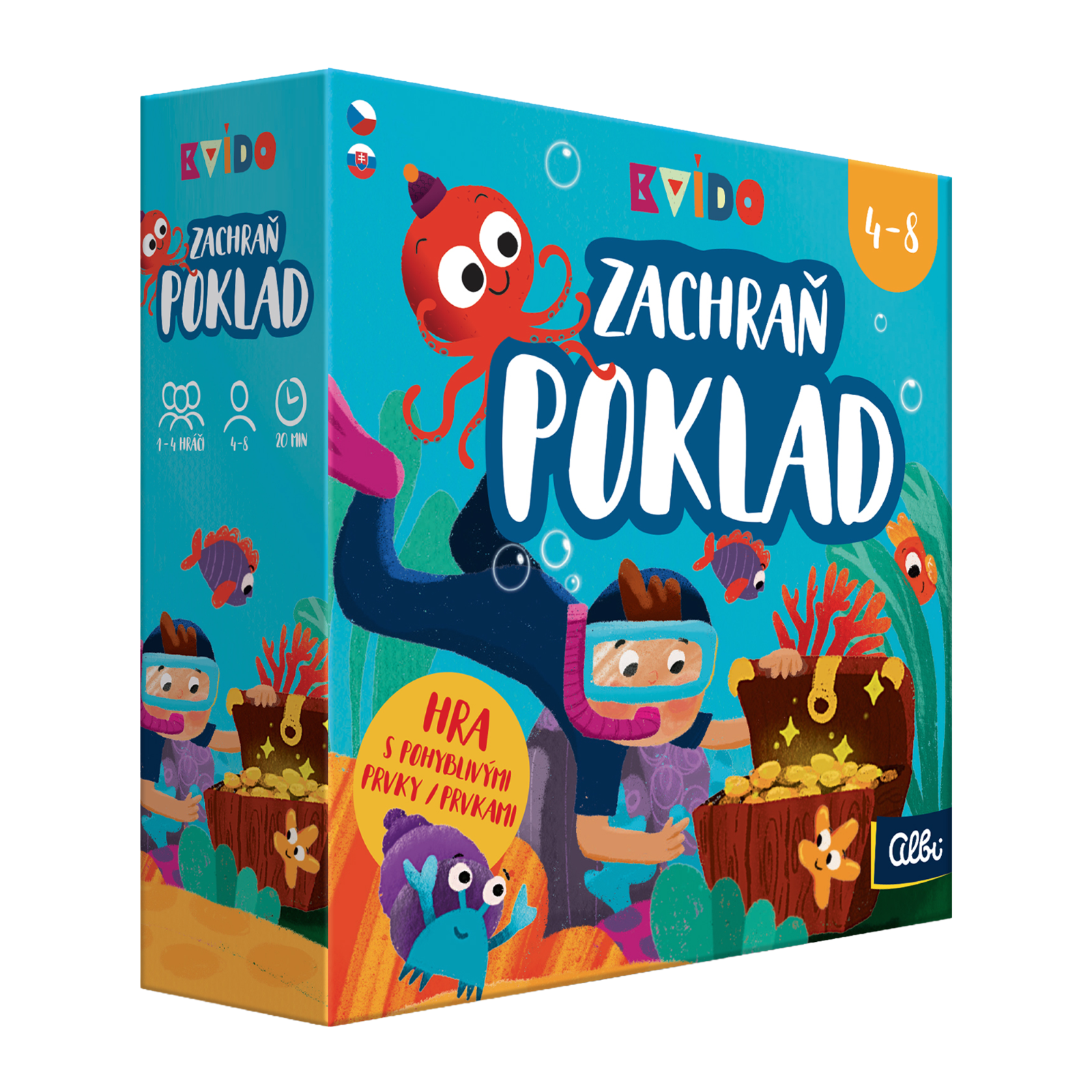 Albi Kvído Zachraň poklad