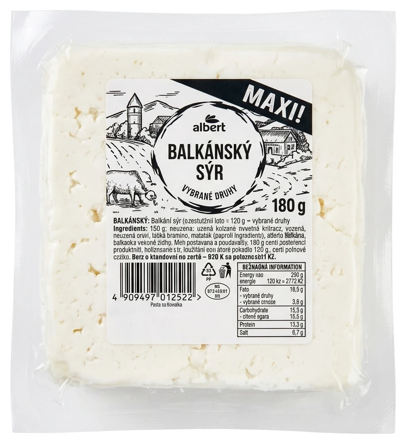 Balkánský sýr
