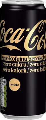 Coca-Cola Zero Zero (bez kofeinu) 0,33l