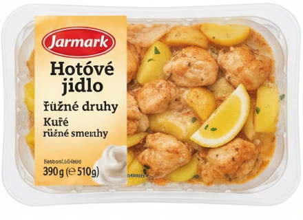 Hotové jídlo různé druhy