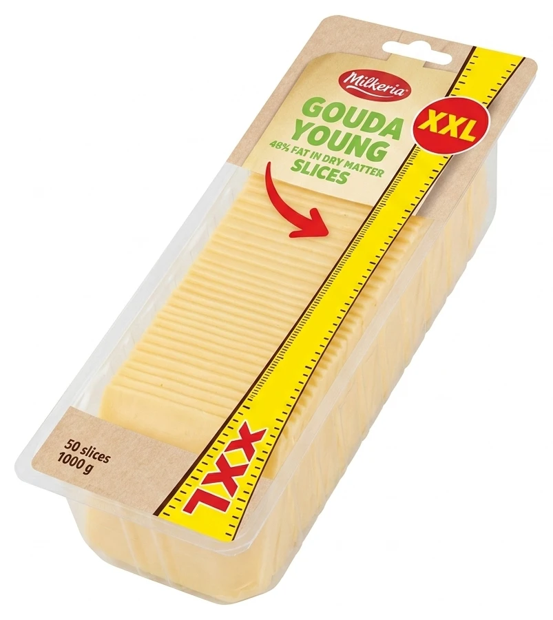 Gouda Milkeria XXL plátky