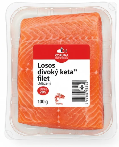 Losos divoký Keta Filet chlazený