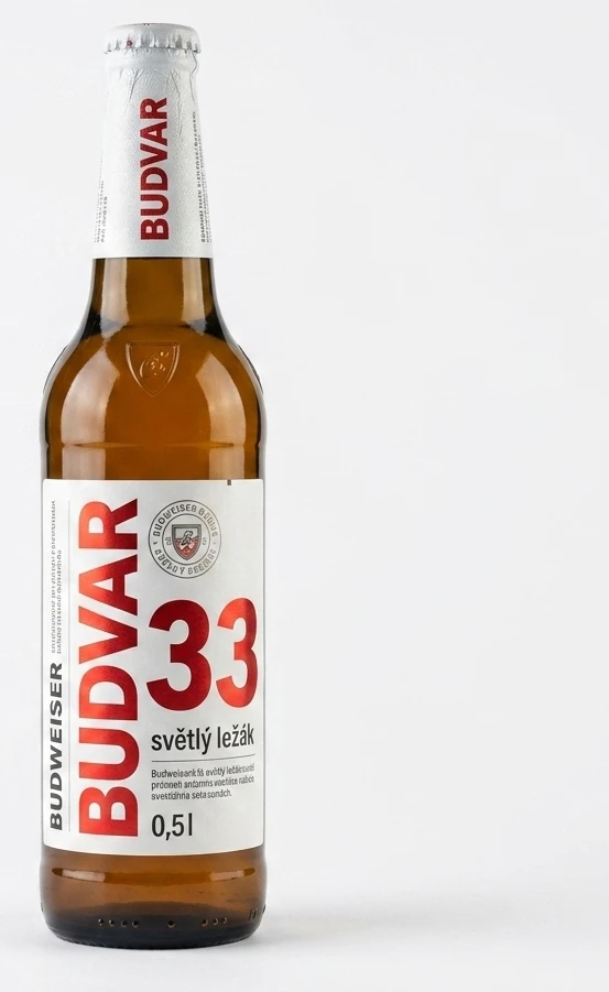 Budvar 33 světlý ležák