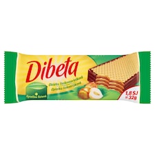 Dibeta Oplatka lískooříšková 32g