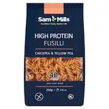 Sam Mills Fusilli těstoviny s vysokým obsahem proteinu z cizrny a žlutého hrachu 250g