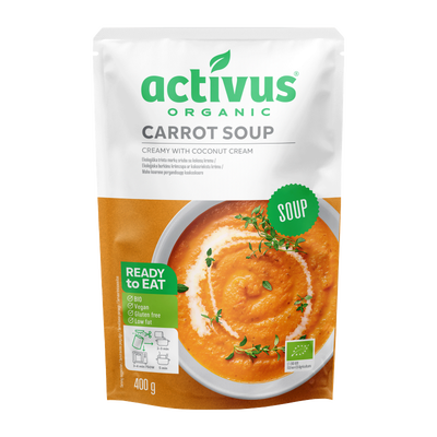 Activus ORGANIC Krémová mrkvová polévka