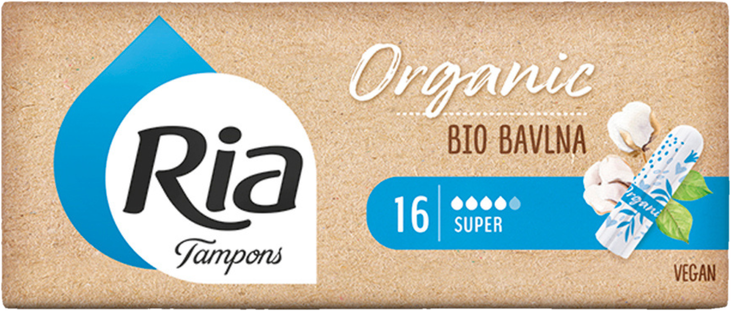 Ria Organic Super tampony