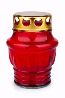 Provence Svíčka hřbitovní červená