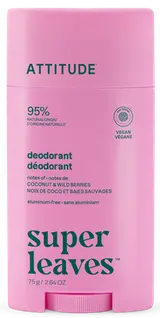 Attitude Super leaves Deodorant bez hliníku - kokos a lesní plody