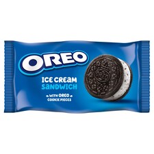 Oreo Kakaové sendvičové sušenky plněné mraženým krémem s vanilkovou příchutí 110ml