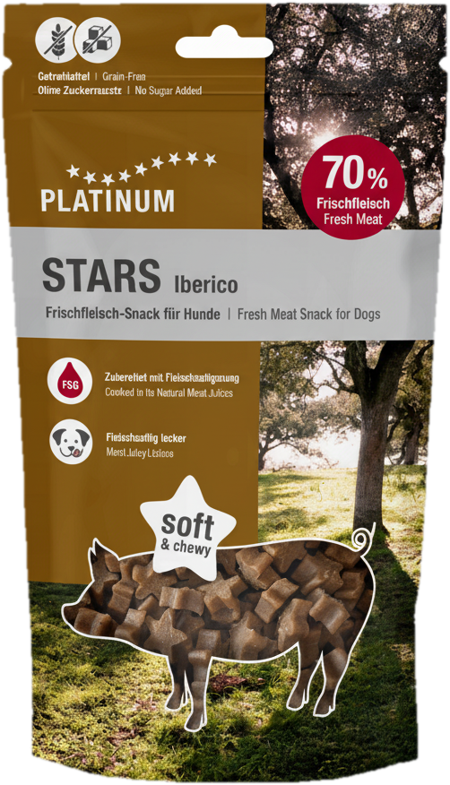 Platinum Stars Iberico pamlsky pro psy