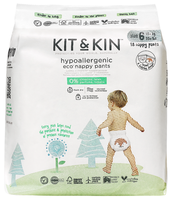 Kit & Kin Eko plenky, velikost 6 pull ups