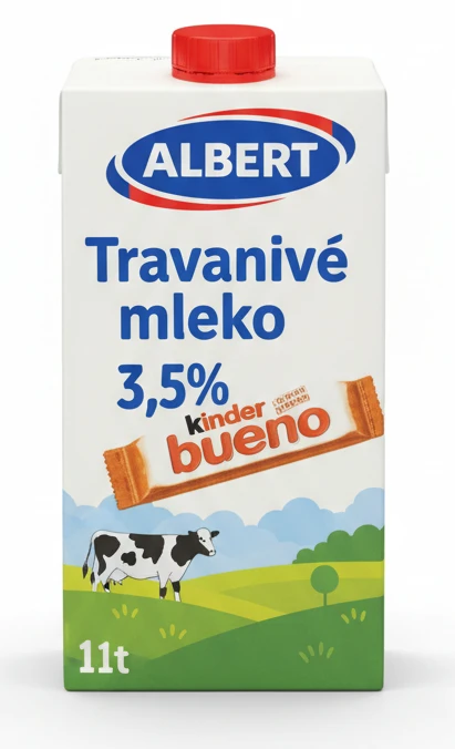 Albert Trvanlivé mléko 3,5%
