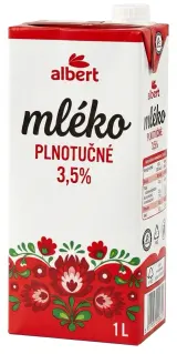 Albert Trvanlivé mléko 3,5%