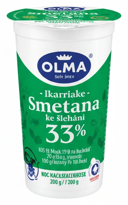 Olma Smetana ke šlehání 33%