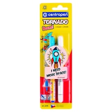 Centropen Tornado kuličkové pero modré a zmizík