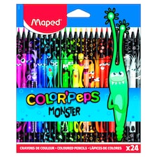 Maped Color' Peps Monster barevné pastelky 24 ks
