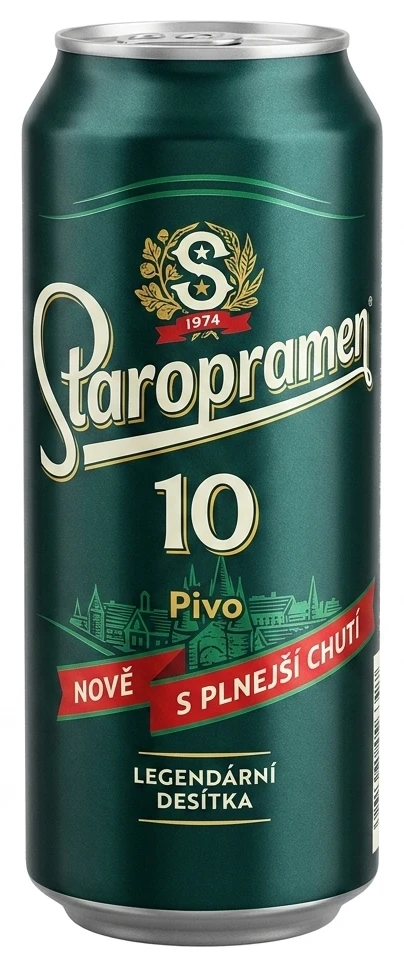 Staropramen 10 Pivo světlé výčepní