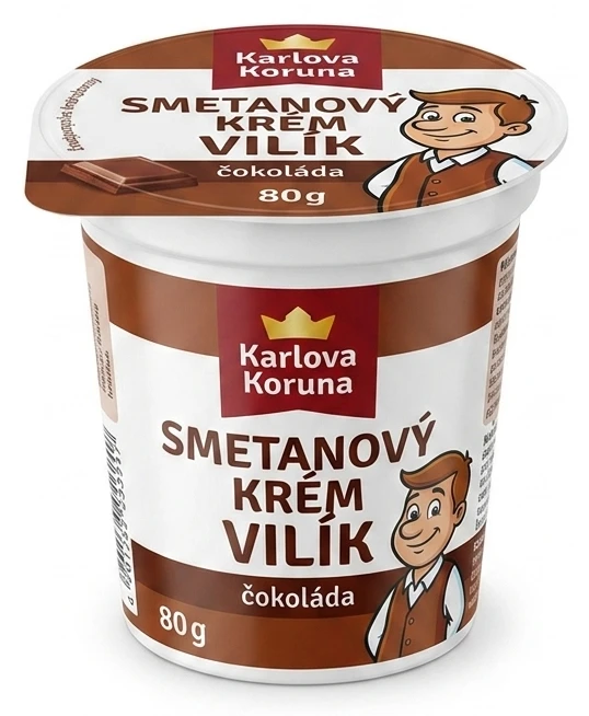Smetanový krém Vilík Karlova koruna