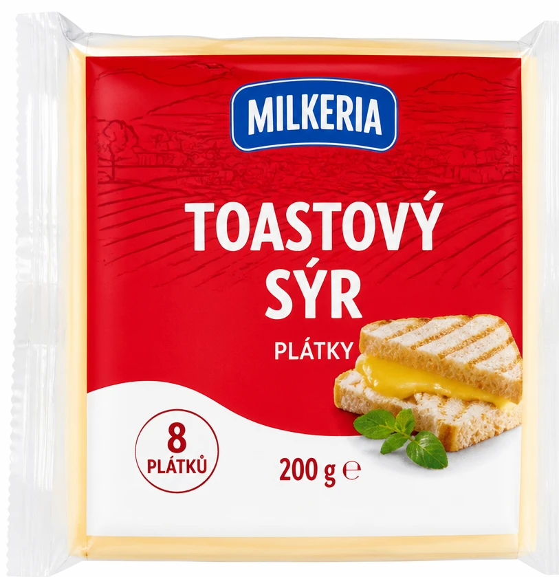 Toastový sýr Milkeria