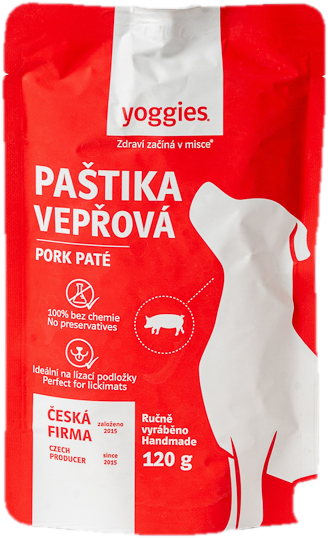 Yoggies Paštika s vepřovým masem pro psy
