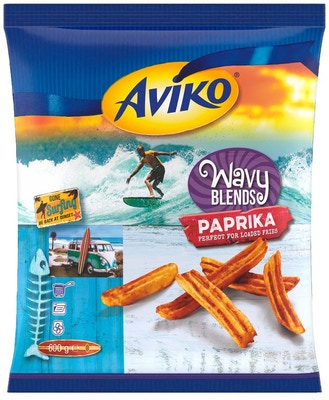 Aviko Vlnky  Wavy Blends Paprika
